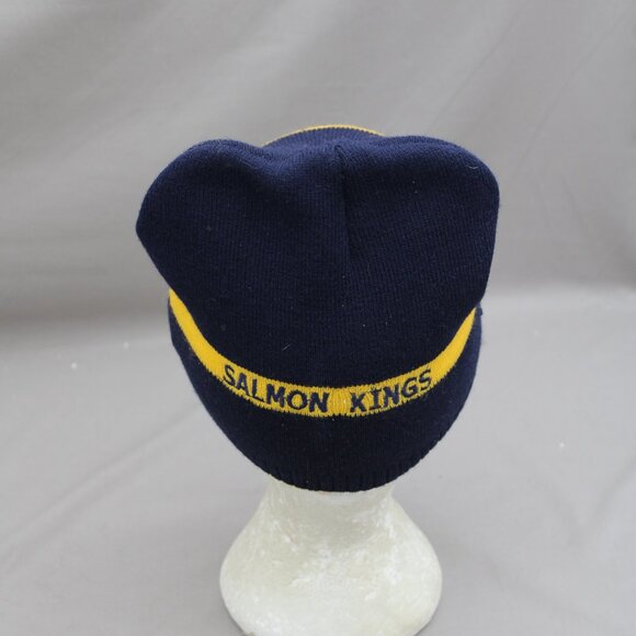 Vinctoria Salmon Kings Toque (VTG) - Crested Logo - Adult Stretch Fit - Picture 6 of 11